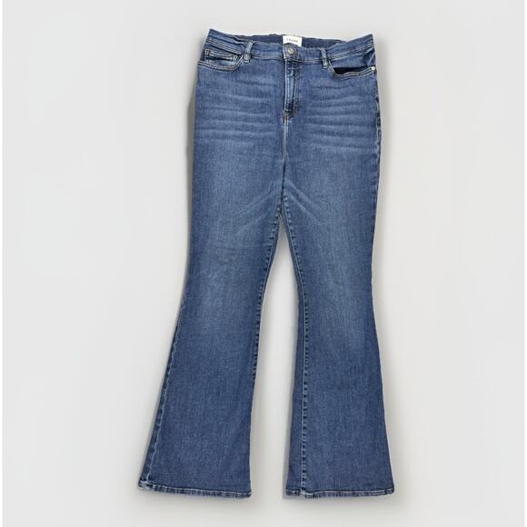 FRAME Denim - Frame Jeans Women's 32 Le High Flare Medium Wash Stretch Retro Boho Festival